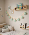 Mint green Stars Garland