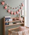 Pink Star Garland
