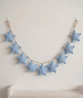 Baby Blue Star Garland