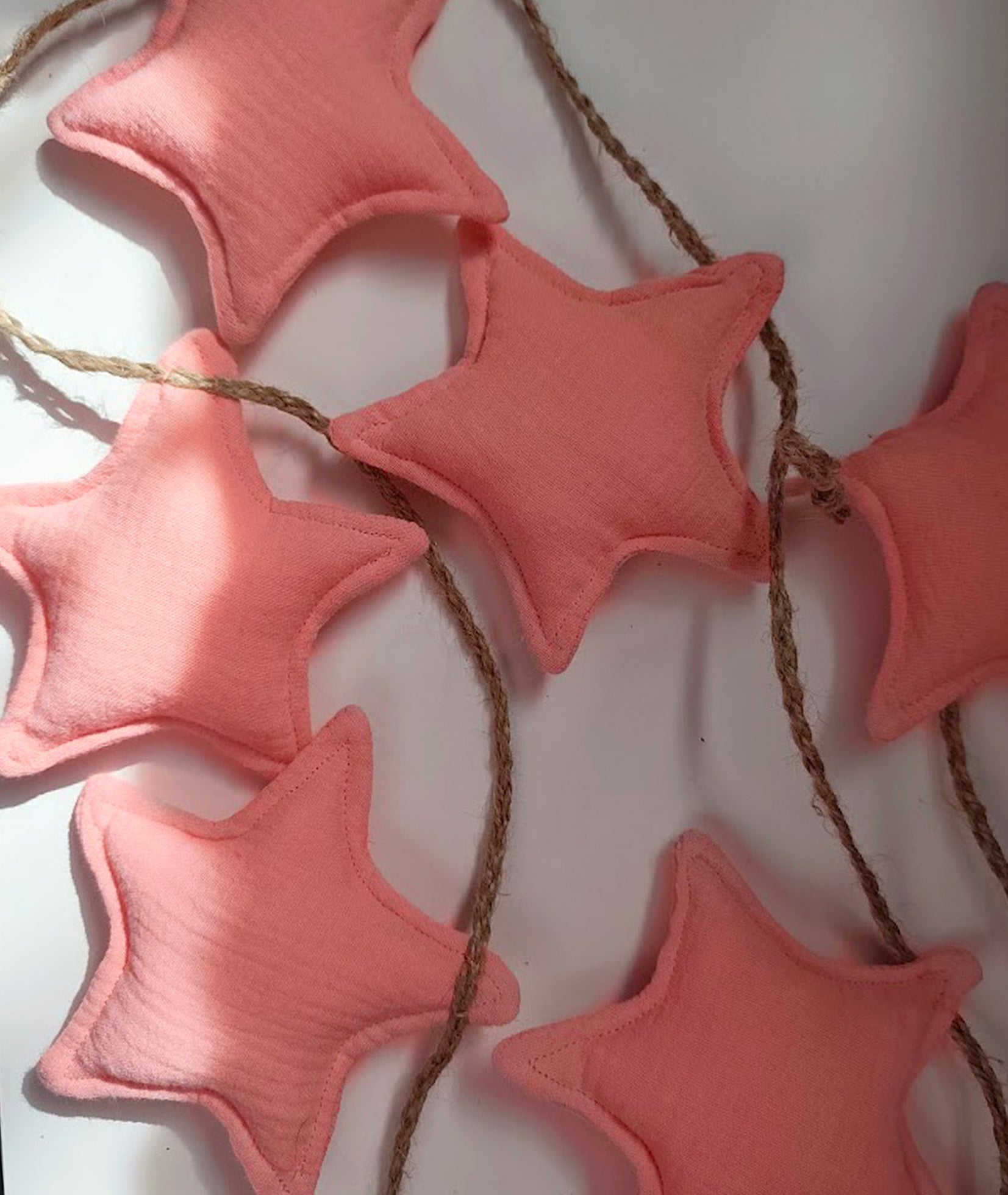Pink Star Garland