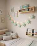 Mint green Stars Garland